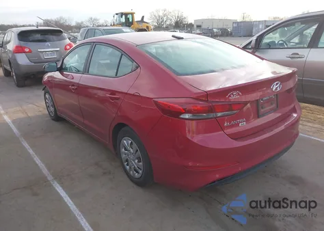 2017 Hyundai Elantra Se from USA, damaged, VIN KMHD74LF2HU109421